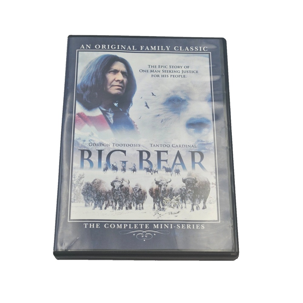 Big Bear DVD Complete Mini Series Western Historical Drama Native American